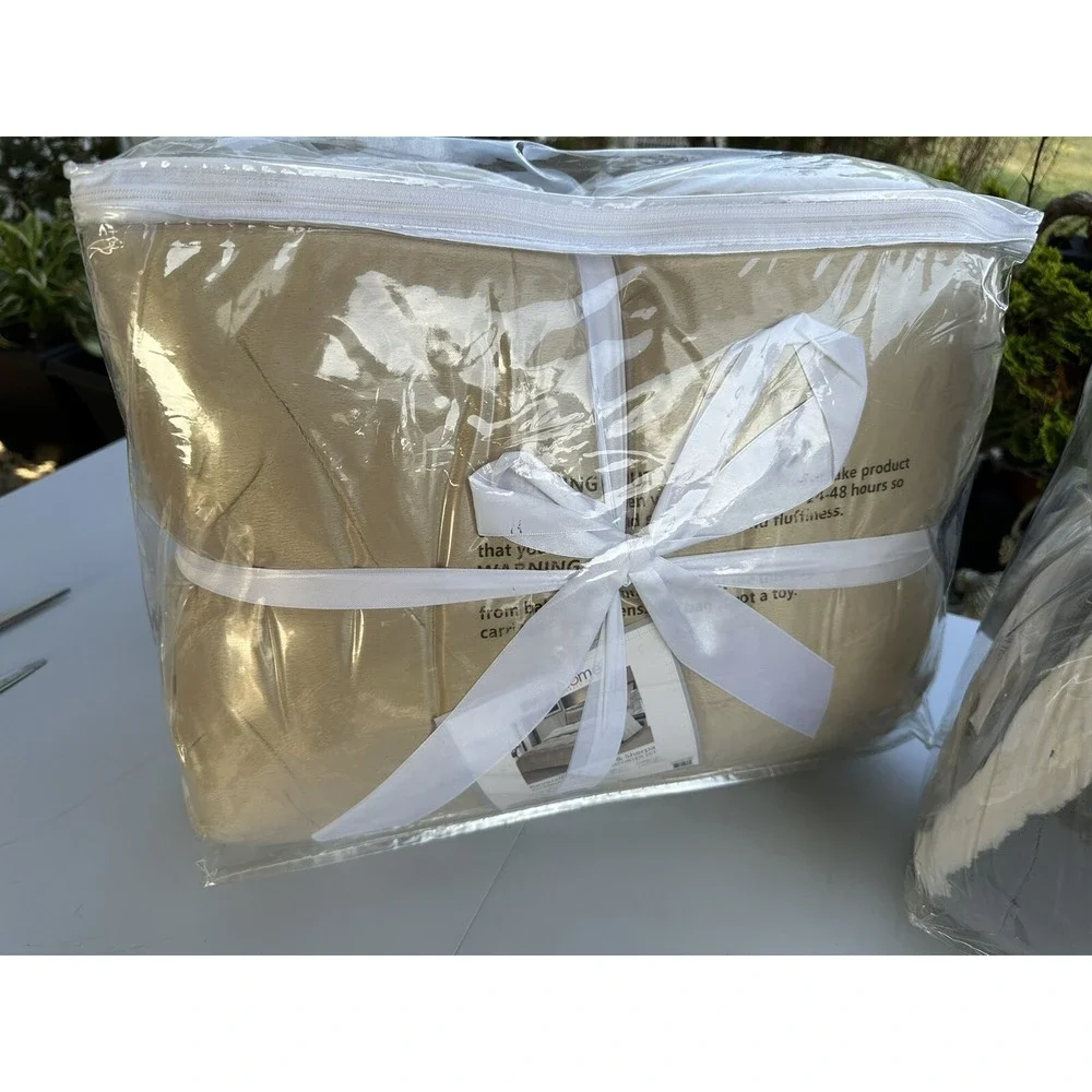 ⚡️Cathay‎ Home Ultimate Luxury Reversible Micromink & Sherpa Queen Comforter Set